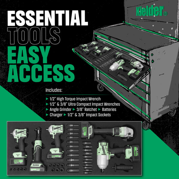 KWT-108 Roll Cab Loaded TYPE18 Tool Insert