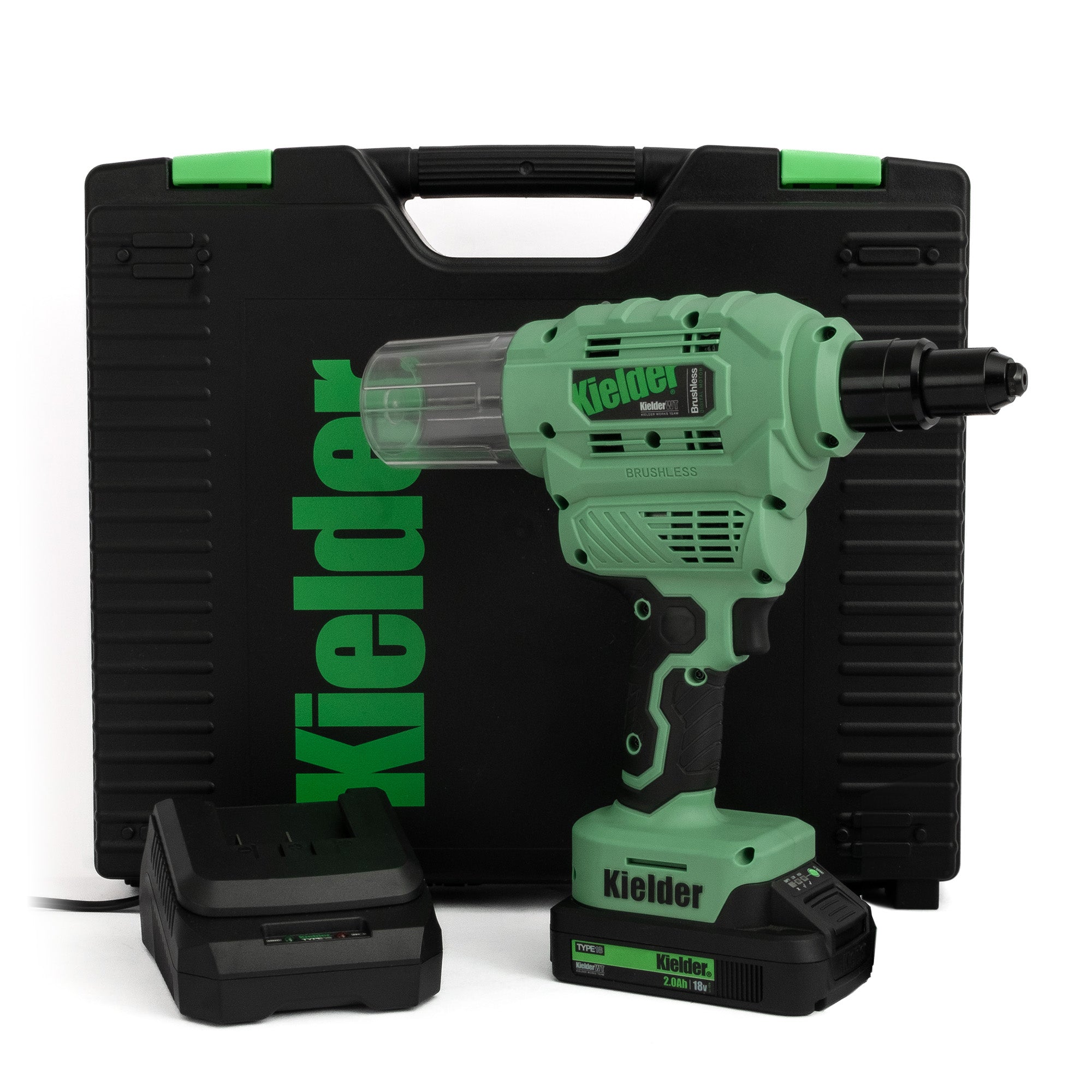 Kielder KWT-004-21 TYPE18 18V Dual Port Battery Charger - Machine Mart