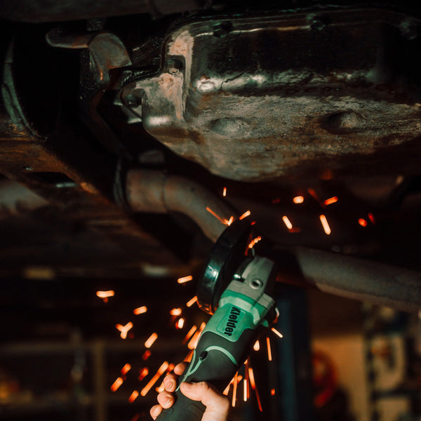 KWT-013-88 TYPE18 18v 115mm Angle Grinder + 1 x 5.0Ah (Bare + Battery)