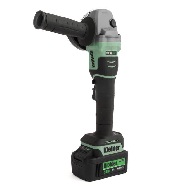 KWT-013-88 TYPE18 18v 115mm Angle Grinder + 1 x 5.0Ah (Bare + Battery)