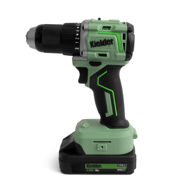 KWT-019 TYPE18 18v 13mm 75Nm Ultra Compact Drill Driver (Kits)