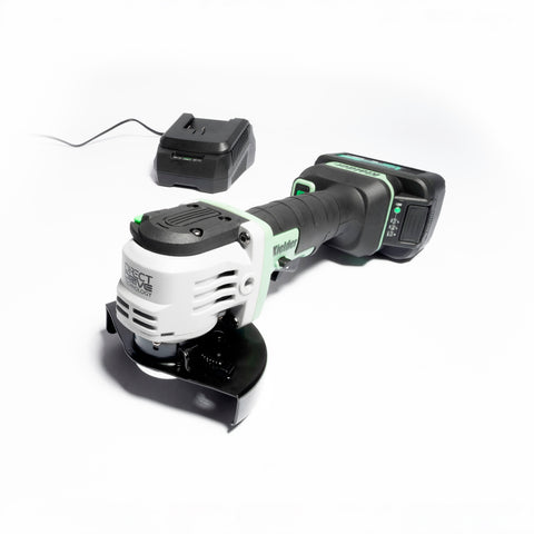 KWT-021-82 TYPE18 18v 115mm Direct Drive Angle Grinder + 1 x 5.0Ah Battery + Charger (Box)