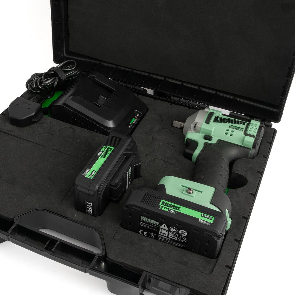 Kielder Ultra Compact Impact Wrenches - TYPE18 Cordless Automotive ...