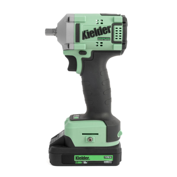KWT-075-88 TYPE18 18v 3/8" Ultra Compact Impact Wrench + 1 x 2.0Ah (Bare + Battery)