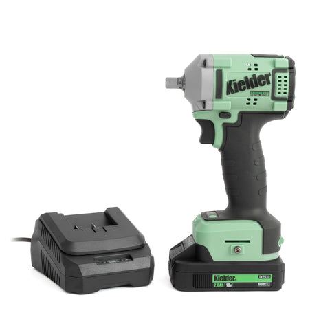 KWT-075-81 TYPE18 18v 3/8" Ultra Compact Impact Wrench, 1 x 2.0Ah + Charger (Eco Case, with EVA Foam Insert)