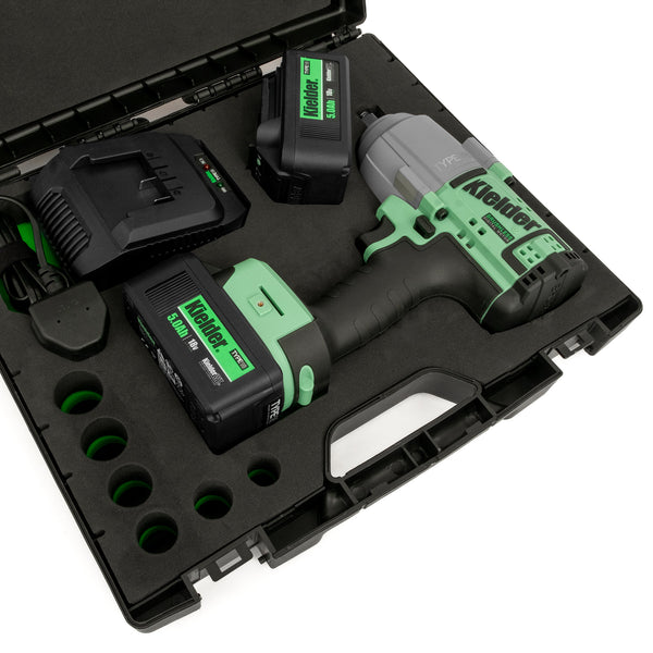 KWT-085-02 TYPE18 18v 1/2" High Torque Impact Wrench (Kit)