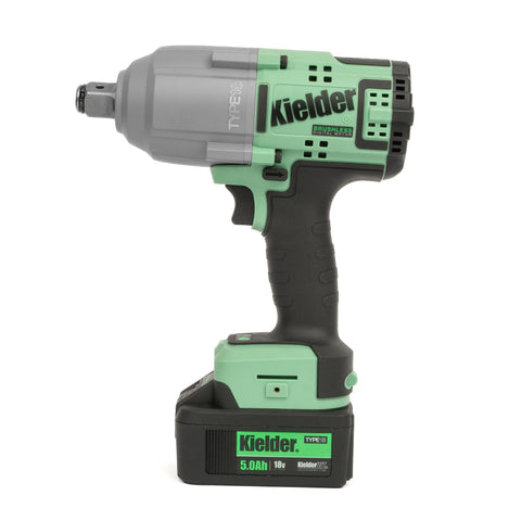 KWT-085-38 TYPE18 18v 3/4" High Torque Impact Wrench + 1 x 5.0Ah Kit Battery (Bare + Battery)