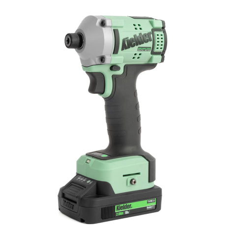 KWT-155-91 TYPE18 18v 1/4" Ultra Compact Impact Driver, 1 x 2.0Ah (Eco Case, with EVA Foam Insert) - No Charger
