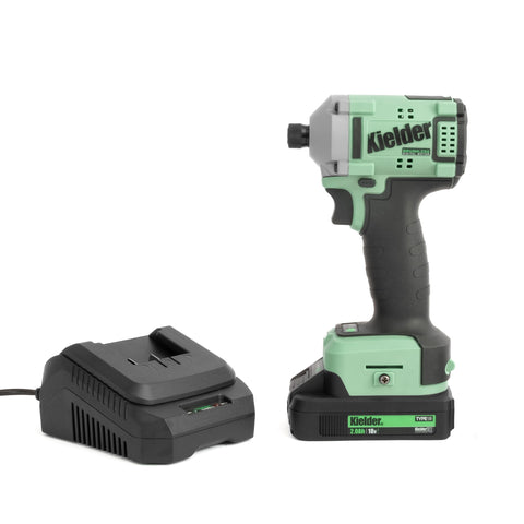 KWT-155-81 TYPE18 18v 1/4" Ultra Compact Impact Driver, 1 x 2.0Ah + Charger (Eco Case, with EVA Foam Insert)