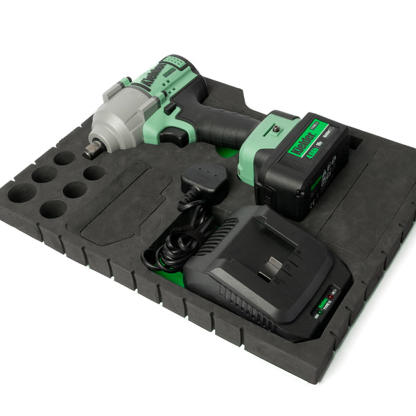 KWT-180-83 TYPE18 18v 1/2" Mid Torque Impact Wrench, 1 x 4.0Ah + Charger (Eco Case, with EVA Foam Insert)