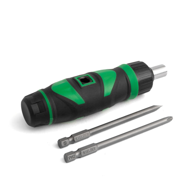 KWT-201-01 Ratchet Screwdriver Handle with PH2 & SL5 Bits