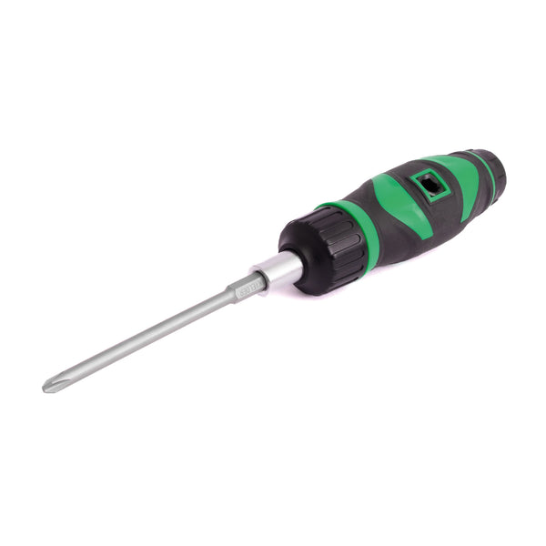 KWT-201-01 Ratchet Screwdriver Handle with PH2 & SL5 Bits