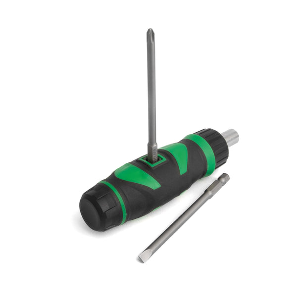 KWT-201-01 Ratchet Screwdriver Handle with PH2 & SL5 Bits