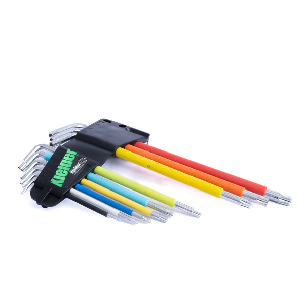 KWT-202-01T 9pc Colour Coded Long Torx Key Set