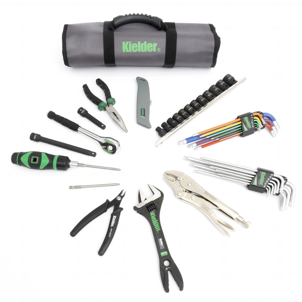 KWT-250 Loaded Hand Tool Roll Technician Kit