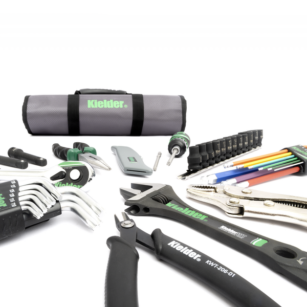 KWT-250 Loaded Hand Tool Roll Technician Kit