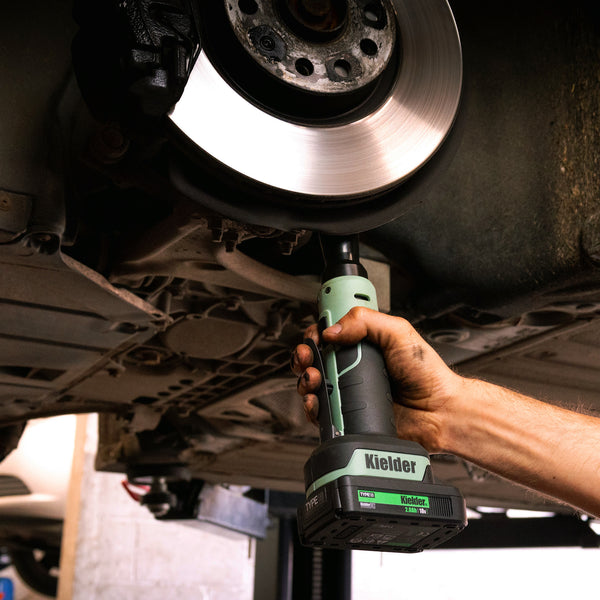 KWT-BBB 3 Battery Bundle Box (Mid Torque Impact Wrench & Compact Ratchet)