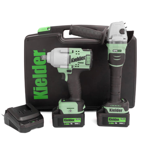 KWT-TPK Impact Wrench & Angle Grinder Twin Pack