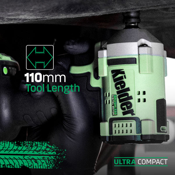 KWT-075 TYPE18 18v 3/8" Ultra Compact Impact Wrench (Kits)