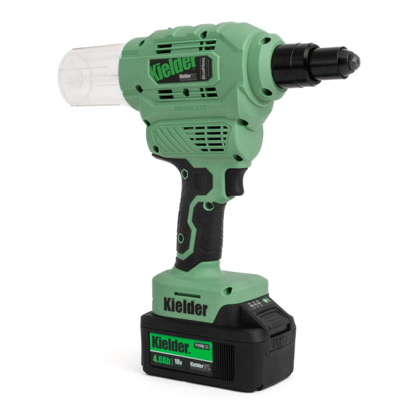 KWT-009-88 TYPE18 18v Riveter + 4.0Ah Battery (Bare + Battery)