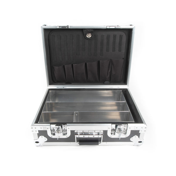 KWT-008 PRO-S Mechanics Tool Flight Case with Aluminium Tool Tray Insert