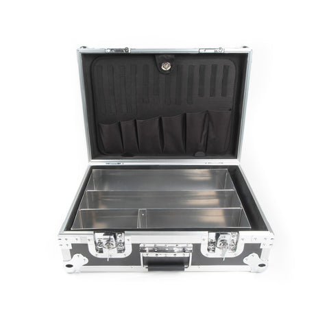 KWT-008 PRO-S Mechanics Tool Flight Case with Aluminium Tool Tray Insert