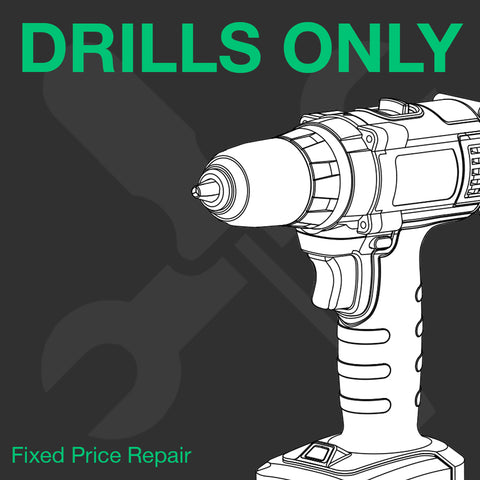 Fixed Price Repair Service (Drills Only)