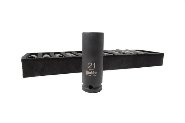 KWT-126 1/2" 11pc Deep Impact Socket Set (In Foam)