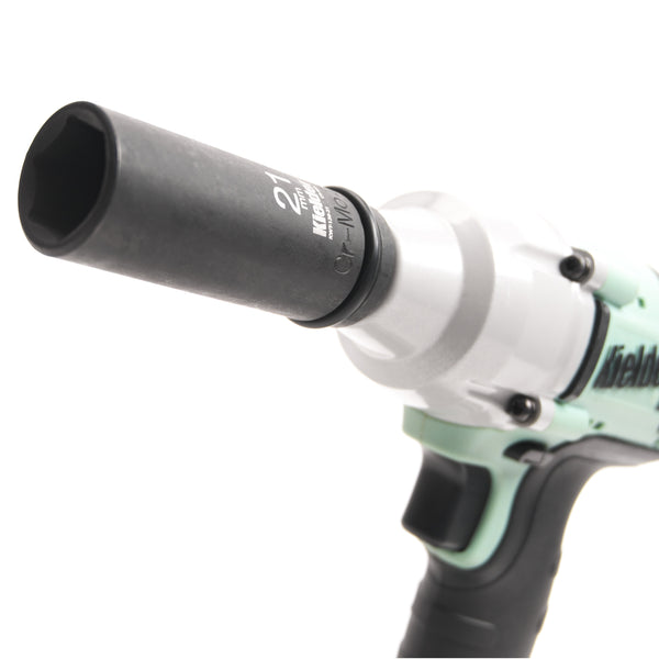 KWT-1256-PO2 1/2" 21mm Impact Sockets (52 & 80mm Long) + Pin & O-Rings (2 Pack)